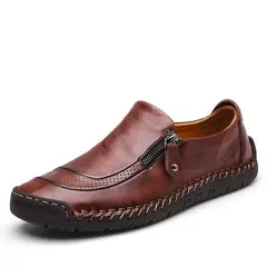 BLWOENS - Zapatillas para hombres deportivas de ocio personalidad retro-Marrón