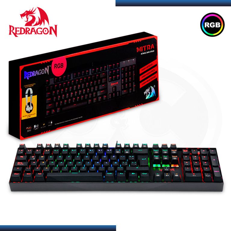 K551RGB MITRA black Spanish