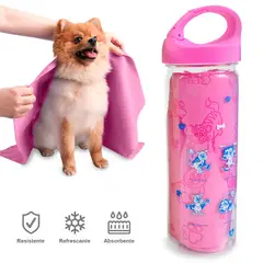 KELLER - Toalla de Limpieza Absorbente Manta para Perros M42 Rosado