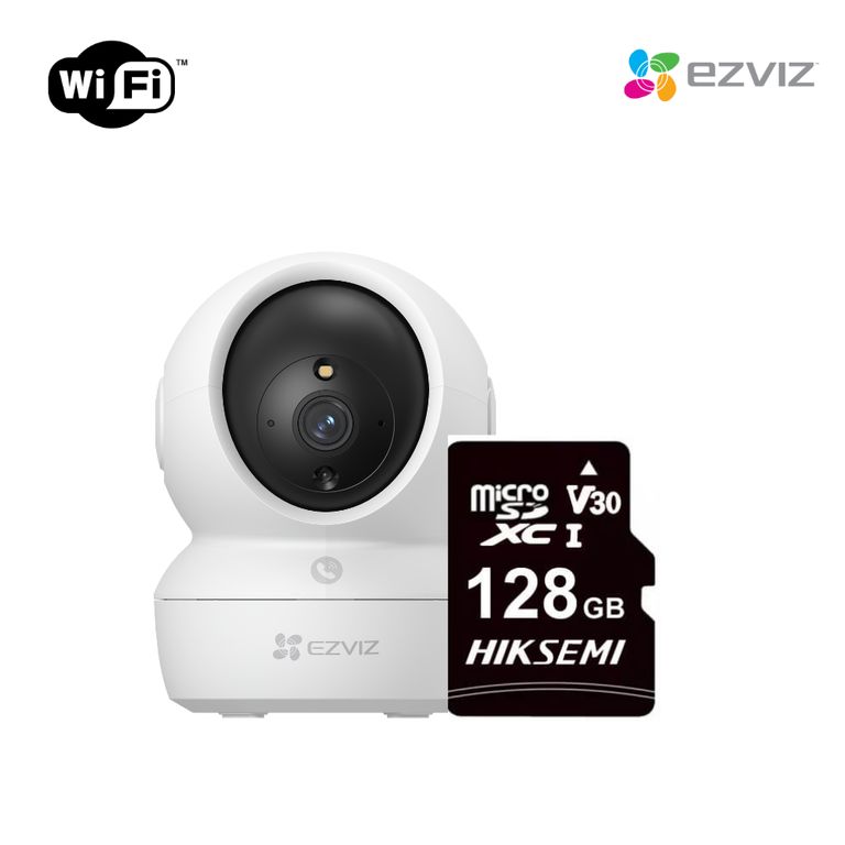 Cámara de seguridad inteligente para interiores H6C Full Hd + SD 128 GB