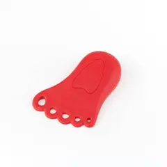 ARTE VIVA - Salvadedos tope de puerta pie rojo