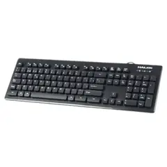 HALION - Standar Ha-K116 Teclado Alambrico Conexion Usb