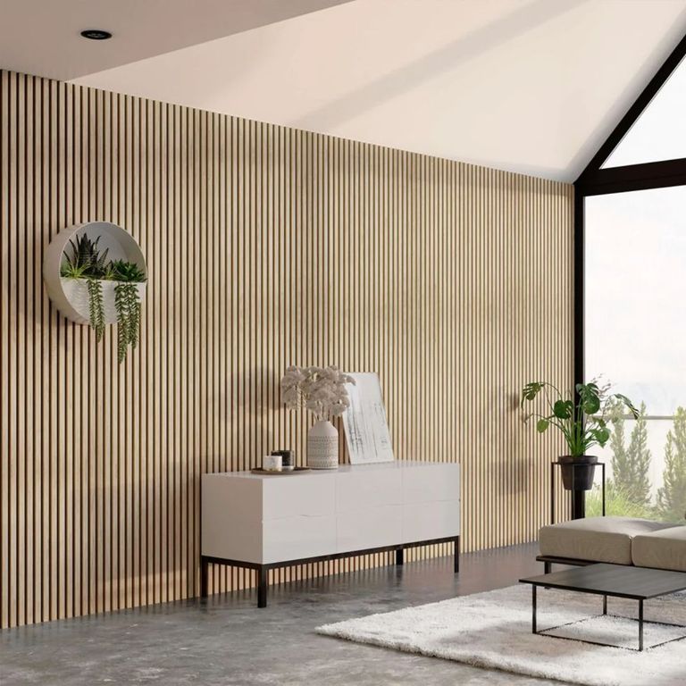 Wall Panel Wpc Por Unidad Color Carvalo Para Decoracion