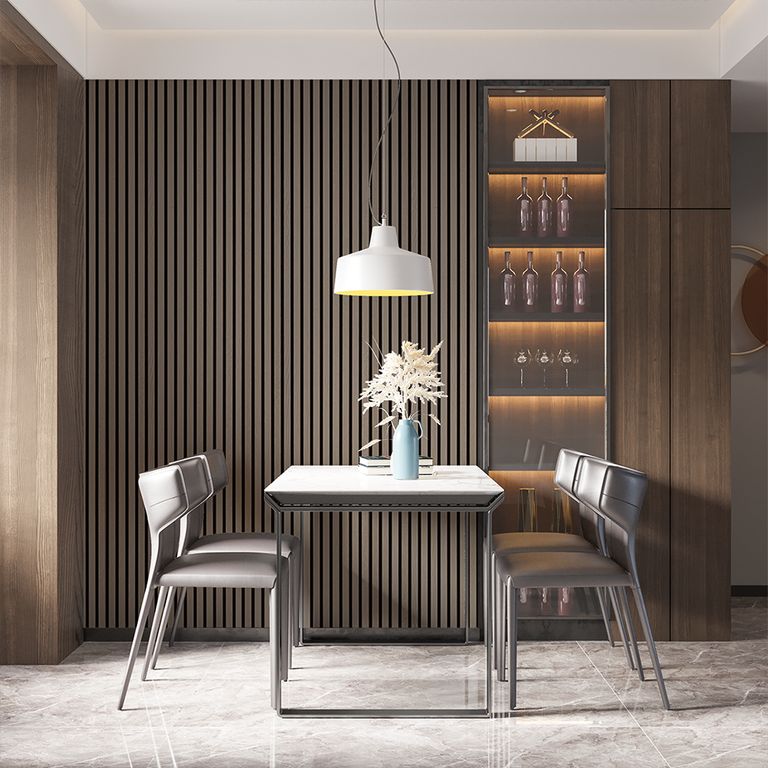 Wall Panel Wpc Por Unidad Color Coñac Para Decoracion