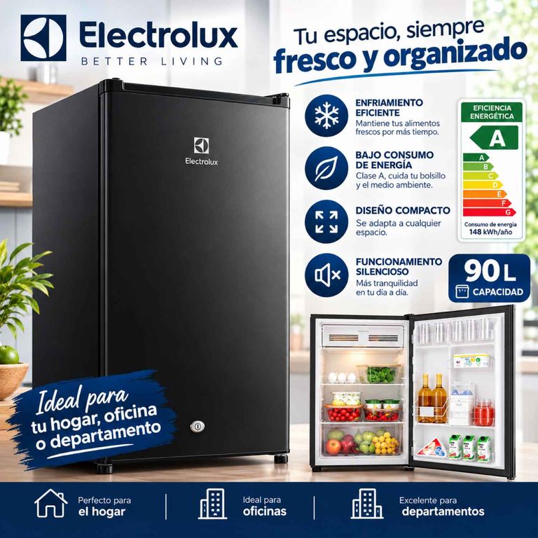 Frigobar Premium ERD090G2HWB - Black