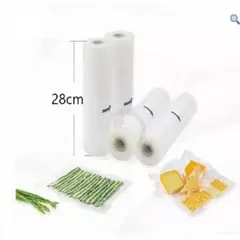 GENERICO - Bolsas Para Sellado Al Vacio Rollo 28cm X10mts