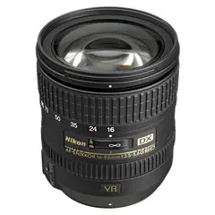 NIKON - AF-S DX NIKKOR 16-85mm f/3.5-5.6G ED VR Lens - Negro