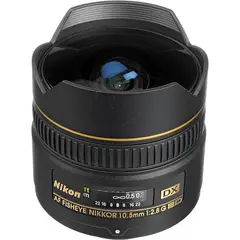 NIKON - AF DX Fisheye-NIKKOR 10.5mm f/2.8G ED Lens - Negro