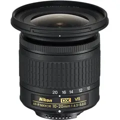 NIKON - AF-P DX NIKKOR 10-20mm f/4.5-5.6G VR Lens - Negro
