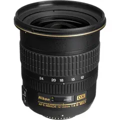 NIKON - AF-S DX Zoom-NIKKOR 12-24mm f/4G IF-ED Lens - Negro
