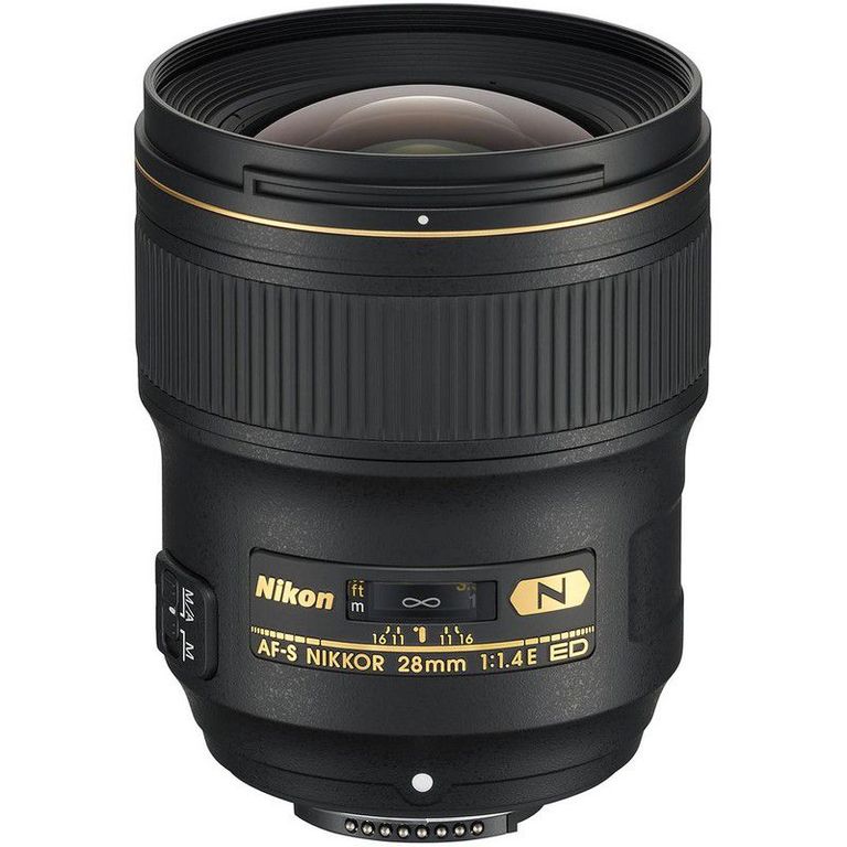 AF-S NIKKOR 28mm f/1.4E ED Lens - Negro