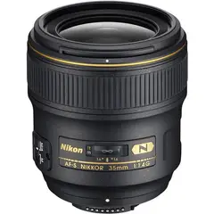 NIKON - AF-S NIKKOR 35mm f/1.4G Lens - Negro