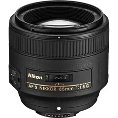 NIKON - AF-S NIKKOR 85mm f/1.8G Lens - Negro