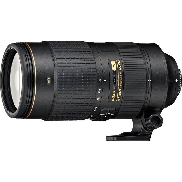 AF-S NIKKOR 80-400mm f/4.5-5.6G ED VR Lens - Negro