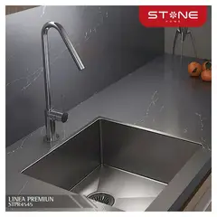 STONE - LAVADERO DE ACERO PREMIUM STPR4545