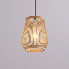 GENERICO - Lámpara colgante de madera