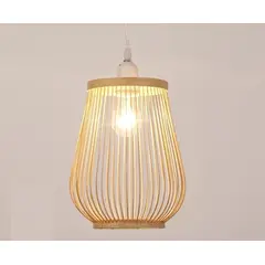 GENERICO - Lámpara colgante de madera