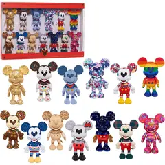 JUST PLAY - Disney Mickey Mouse - Set de 13 Peluches Para Coleccionistas
