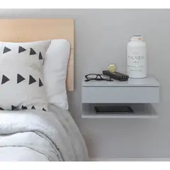 GENERICO - Velador Flotante Weymi - Blanco