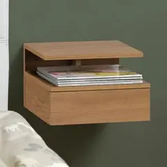 GENERICO - Velador Flotante Walnut