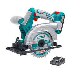 TOTAL TOOLS - COMBO SIERRA CIRCULAR INALÁMBRICA 20V CORTADORA TOTAL MADERA 5½ BATERÍA 20AH