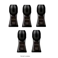 AVON - Avón - desodorante antitranspirante black suede roll on pack de 5 unidades 50ml