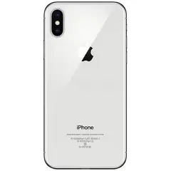 APPLE - Iphone X 64GB Grado A ,Bateria 100% , Plateado Entrega Inmediata Reacondicionado