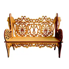 GYPSYZONE - Sillon miniatura Vintage en MDF 3mm