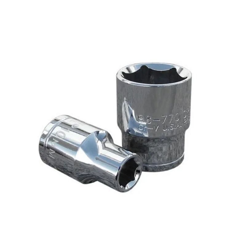 Dado Hexagonal 10mm Encastre 1/2" Crossmaster - Gris