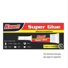 KNAUF - Pack x 3 : Pegamento Rápido Súper Glue x 1.5gr - Transparente
