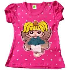 GENERICO - Polo para niña manga Corta