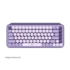 LOGITECH - Teclado POP Keys Wireless Cosmos