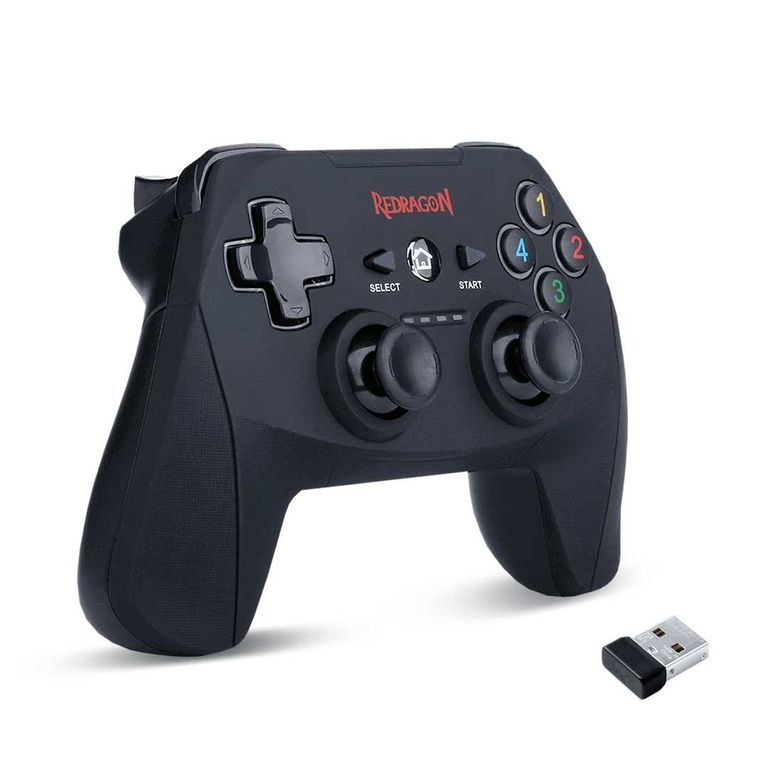 Gamepad Mando para PC PS3 Harrow - G808 negro