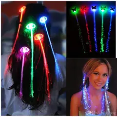 GENERICO - Mechones led con luces para cabello