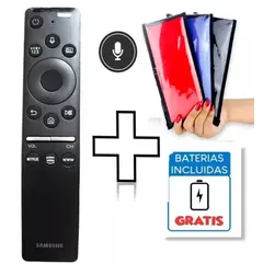 GENERICO - Control Remoto Samsung Con comando Voz Bn59-01330 Funda