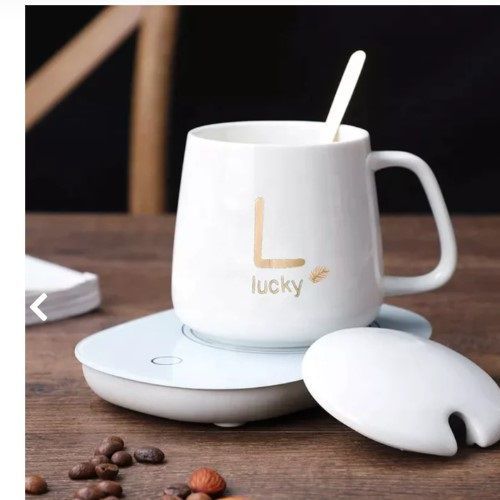 Calentador taza mug eléctrico café kawaii calidad A1