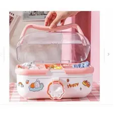 GENERICO - Neceser Organizador de Maquillaje Cosméticos Bolso Kawaii