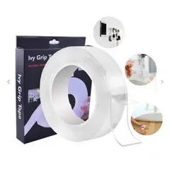 GENERICO - Cinta Adhesiva Mágica Doble Cara transparente 3m