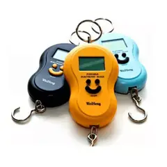 GENERICO - Balanza Colgante Portatil Digital Para Maletas Carita Feliz