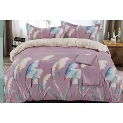 MINGDA - Set de Edredón 2 Plaza Con Sherpa + Set de Sabanas + Fundas 100% Calidad