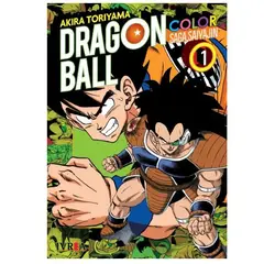 IVREA - Manga Dragon Ball Color Saga Saiyajin Tomo 01