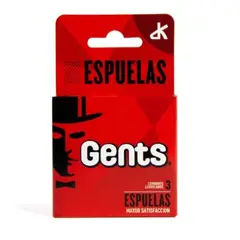MARCA - GENTS ROJO ESPUELAS - DROKASA - CAJA POR 24 SOBRES