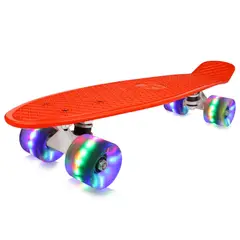 UFO - Skate Penny Patineta Para Niños y adolescentes con luces led