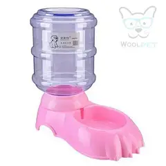 GENERICO - Dispensador de Agua para Gato y Perro - Rosado