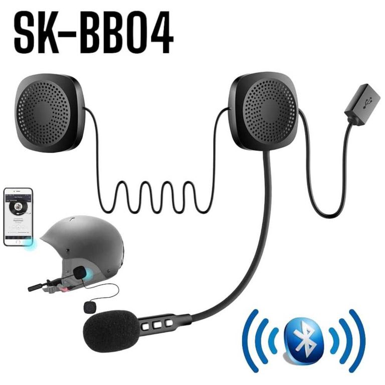 Auriculares inalámbricos para casco de SK-BB04