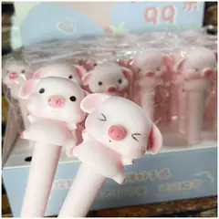 GENERICO - Lapicero Kawaii de silicona Perfumado - Chanchito