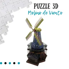 SHEEPBUSTER - Rompecabezas Armable 3D Molino para Niños y Adultos