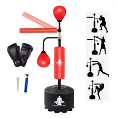 RUNNING SPORT PERU - Saco Box Piso Importado Boxeo Doble Pera Sparring