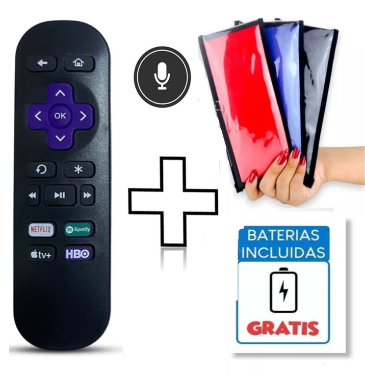 Control Remoto Roku Express Premiere Plus 4k Ultra Funda