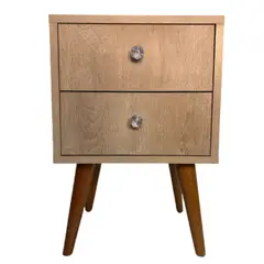 GENERICO - VELADOR VINTAGE COLOR ROBLE SAMOA